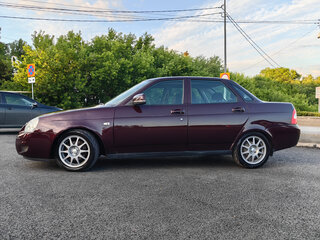 2011 Lada (ВАЗ) Priora I, пурпурный, 429000 рублей, вид 2