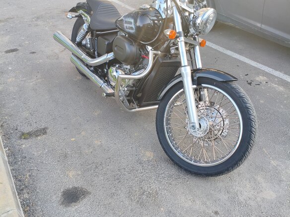 2005 Honda Shadow 400, чёрный, 340000 рублей - вид 6