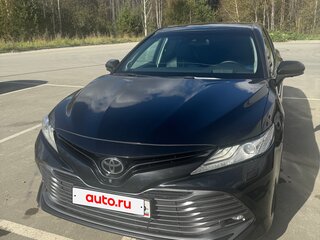 2019 Toyota Camry VIII (XV70), чёрный, 3200000 рублей, вид 1