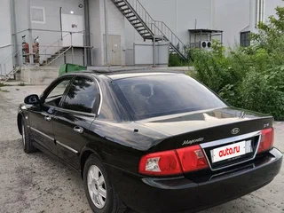 2005 Kia Magentis I Рестайлинг, чёрный, 950000 рублей, вид 3