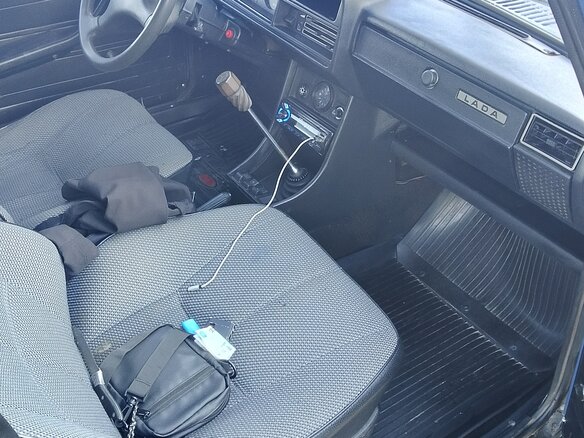 2007 Lada (ВАЗ) 2107, синий, 80000 рублей - вид 4