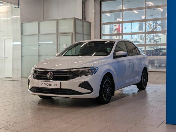 2020 Volkswagen Polo VI, белый, 1490000 рублей - вид 2