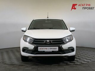 2019 Lada (ВАЗ) Granta I Рестайлинг, белый, 524000 рублей, вид 2
