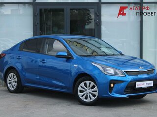 2018 Kia Rio IV, синий, 1355000 рублей, вид 3