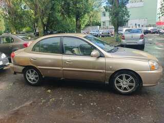 2005 Kia Rio I Рестайлинг, бежевый, 160000 рублей, вид 3