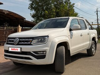 2018 Volkswagen Amarok I Рестайлинг, белый, 3100000 рублей, вид 2