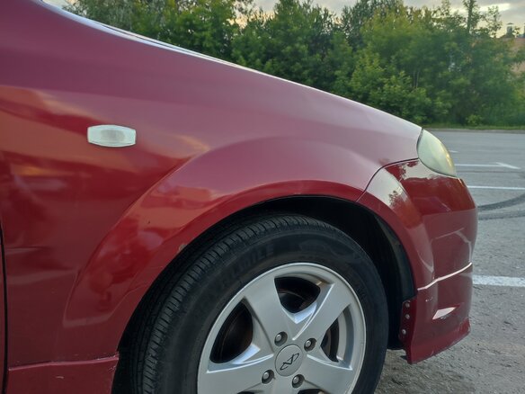 2007 Chevrolet Lacetti I, красный, 220000 рублей - вид 23
