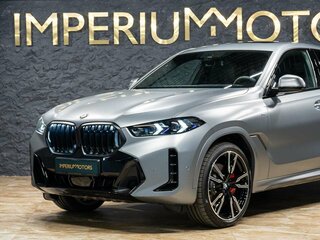 2026 BMW X6 40d III (G06) Рестайлинг, серебристый, 17490000 рублей, вид 4