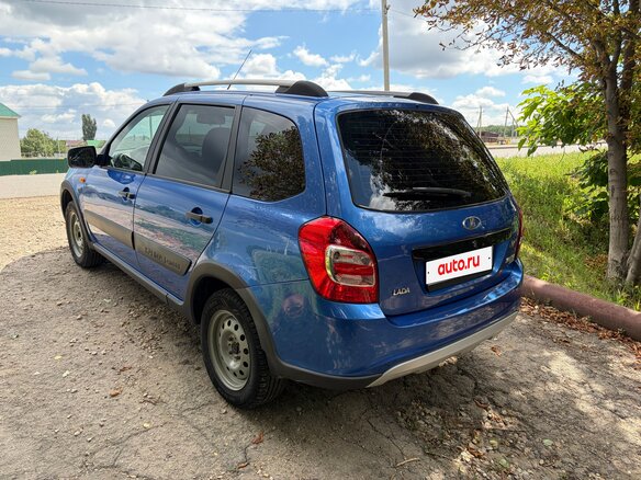 2017 Lada (ВАЗ) Kalina Cross II, синий, 499999 рублей - вид 5