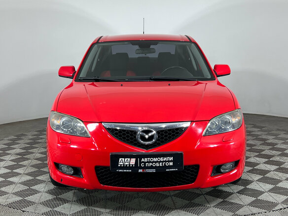 2007 Mazda 3 I (BK) Рестайлинг, красный, 597000 рублей - вид 1