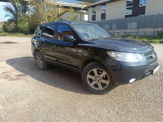 2006 Hyundai Santa Fe II, чёрный, 800000 рублей, вид 1