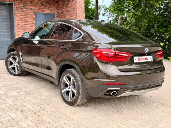 2015 BMW X6 30d II (F16), коричневый, 3850000 рублей - вид 7