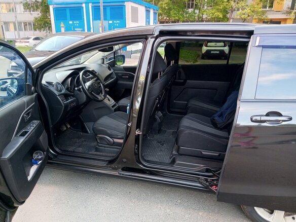 2012 Mazda 5 II (CW), чёрный, 1100000 рублей - вид 6