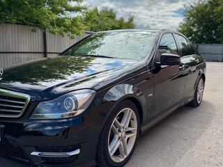 2012 Mercedes-Benz C-Класс 200 III (W204) Рестайлинг, чёрный, 1750000 рублей, вид 2