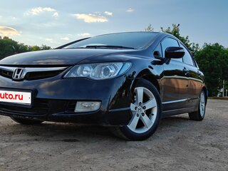 2007 Honda Civic VIII, чёрный, 592000 рублей, вид 5