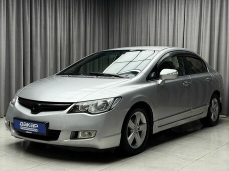 2007 Honda Civic Hybrid VIII, серебристый, 449000 рублей, вид 2