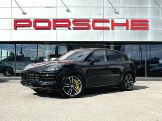 2018 Porsche Cayenne Turbo III, чёрный, 8000000 рублей, вид 1