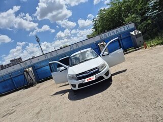 2013 Lada (ВАЗ) Granta I, белый, 430000 рублей, вид 3