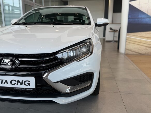 2026 Lada (ВАЗ) Vesta CNG I Рестайлинг (NG), белый, 2105000 рублей - вид 17