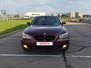 2009 BMW 5 серии 525i V (E60/E61) Рестайлинг, красный, 970000 рублей, вид 1