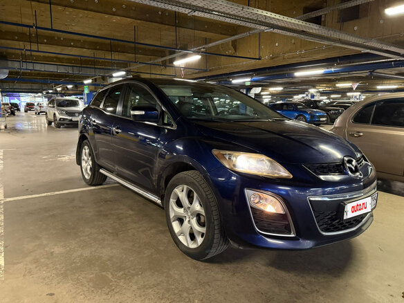 2010 Mazda CX-7 I Рестайлинг, синий, 820000 рублей