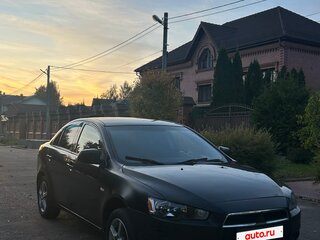 2008 Mitsubishi Lancer X, чёрный, 399000 рублей, вид 2