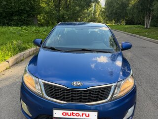 2012 Kia Rio 4-speed III, синий, 570000 рублей, вид 1