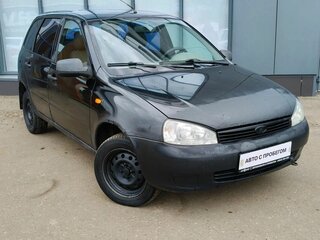 2012 Lada (ВАЗ) Kalina I, чёрный, 190000 рублей, вид 2