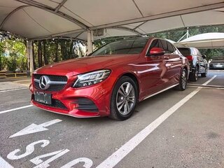 2021 Mercedes-Benz C-Класс 180 IV (W205) Рестайлинг, пурпурный, 3400000 рублей, вид 3