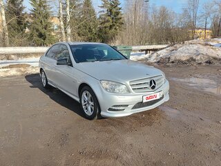 2010 Mercedes-Benz C-Класс 180 BlueEFFICIENCY III (W204), серебристый, 1550000 рублей, вид 3