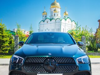 2021 Mercedes-Benz GLE Coupe 350 d II (C167), зелёный, 10600000 рублей, вид 3