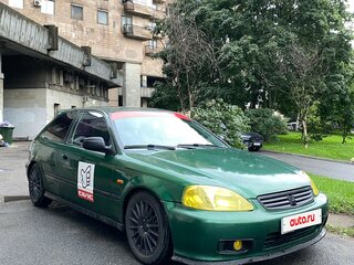 2000 Honda Civic VI Рестайлинг, зелёный, 300000 рублей, вид 1