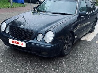 2000 Mercedes-Benz E-Класс 270 II (W210, S210) Рестайлинг, синий, 430000 рублей, вид 1