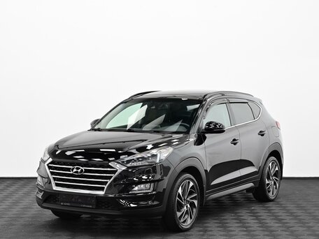 2019 Hyundai Tucson III Рестайлинг, чёрный, 1935000 рублей, вид 3