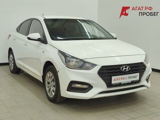 2018 Hyundai Solaris II, белый, 769000 рублей, вид 1