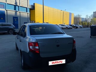 2015 Lada (ВАЗ) Granta I, серебристый, 370000 рублей, вид 3