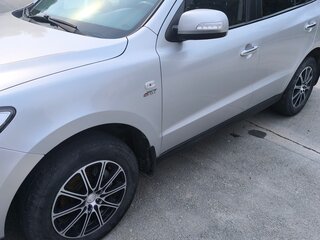 2009 Hyundai Santa Fe II, серый, 1125000 рублей, вид 5