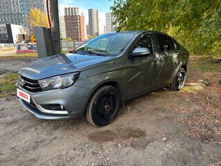 2017 Lada (ВАЗ) Vesta I, серый, 950000 рублей, вид 1