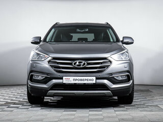 2016 Hyundai Santa Fe III Рестайлинг, серый, 2119000 рублей, вид 2