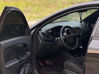 2016 Lada (ВАЗ) Vesta I, чёрный, 920000 рублей, вид 3