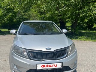 2012 Kia Rio III, серебристый, 630000 рублей, вид 2