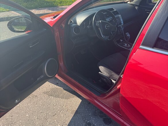 2008 Mazda 6 II (GH), красный, 700000 рублей - вид 8