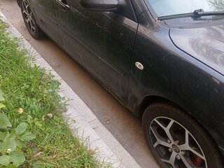 2008 Mazda 3 I (BK) Рестайлинг, чёрный, 890000 рублей, вид 4