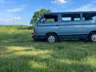 1985 Volkswagen Transporter T3, синий, 2500000 рублей, вид 5