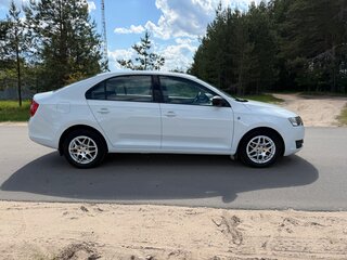 2015 Skoda Rapid I, белый, 550000 рублей, вид 3
