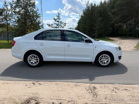 2015 Skoda Rapid I, белый, 525000 рублей, вид 3