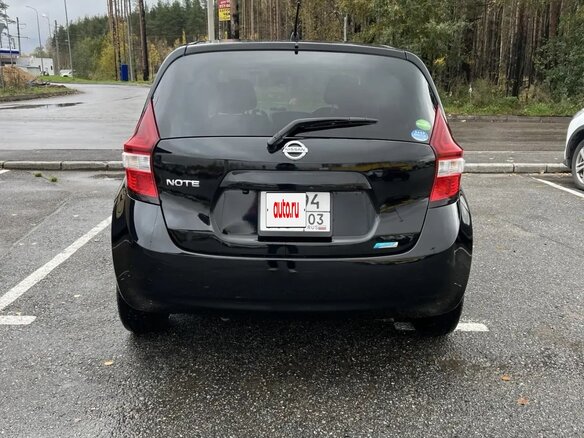 2016 Nissan Note II Рестайлинг, чёрный, 800000 рублей - вид 7