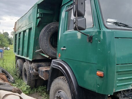 2000 КамАЗ 65115, зелёный, 1250000 рублей, вид 3