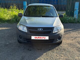 2012 Lada (ВАЗ) Granta I, серебристый, 180000 рублей, вид 1