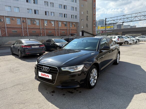 2014 Audi A6 IV (C7), чёрный - вид 1